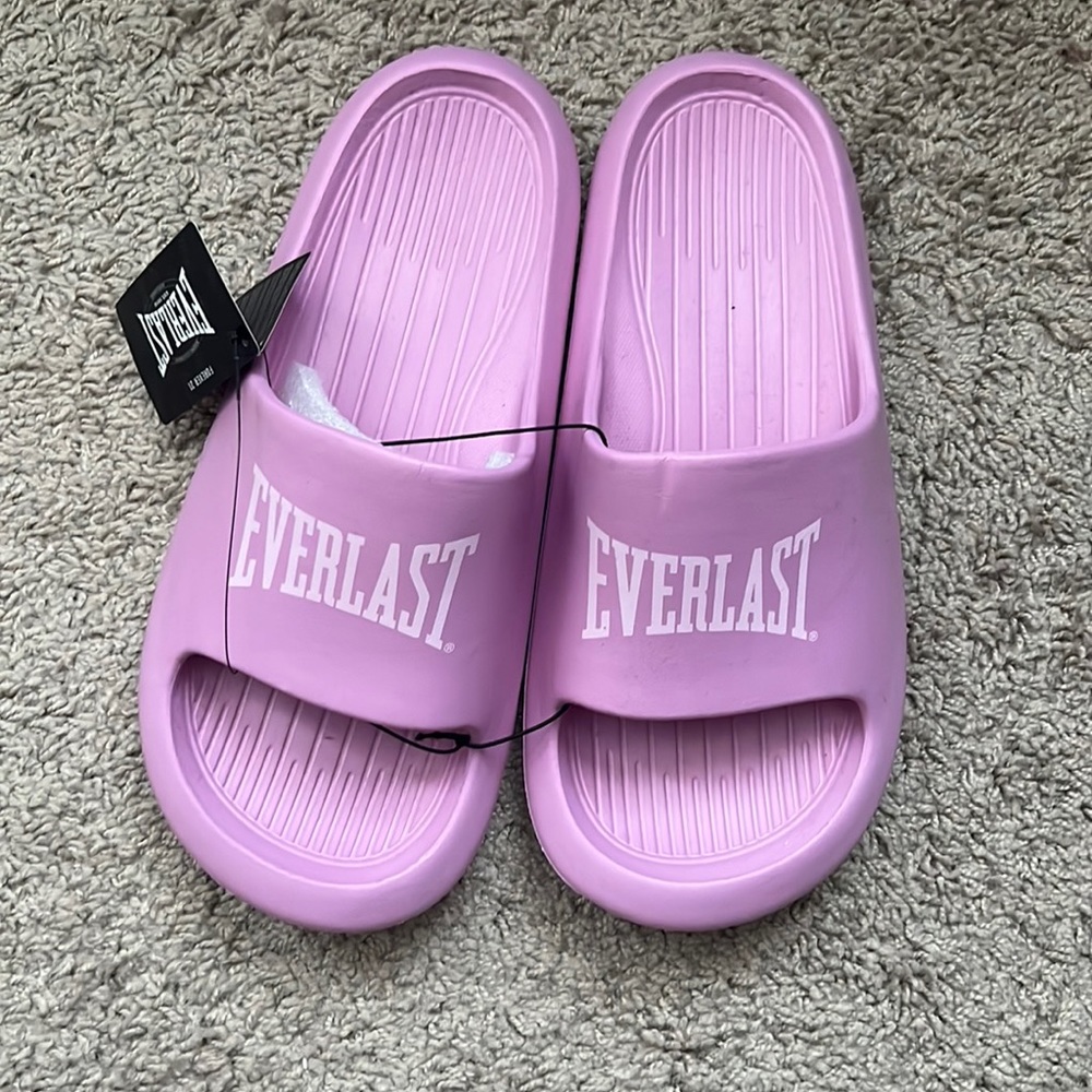 Everlast Pink Slides Size 10
